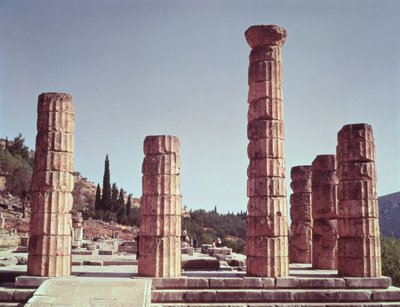 Ruins of the Temple of Apollo by Greek